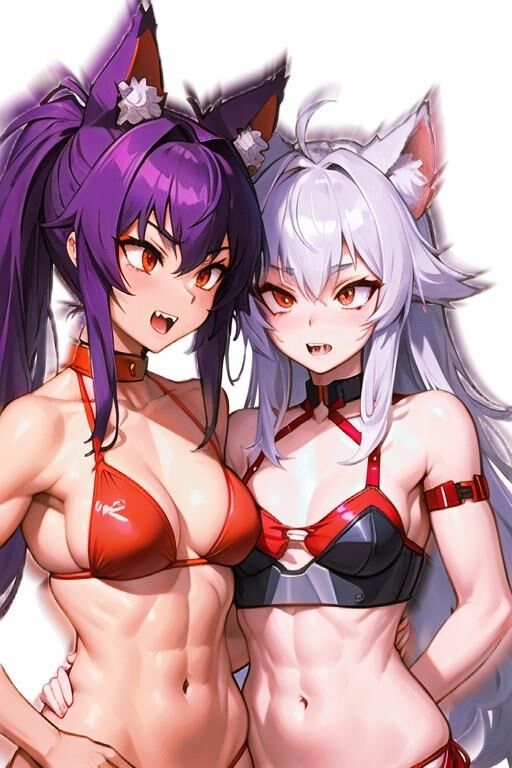 Bunny et Wolf ai filles