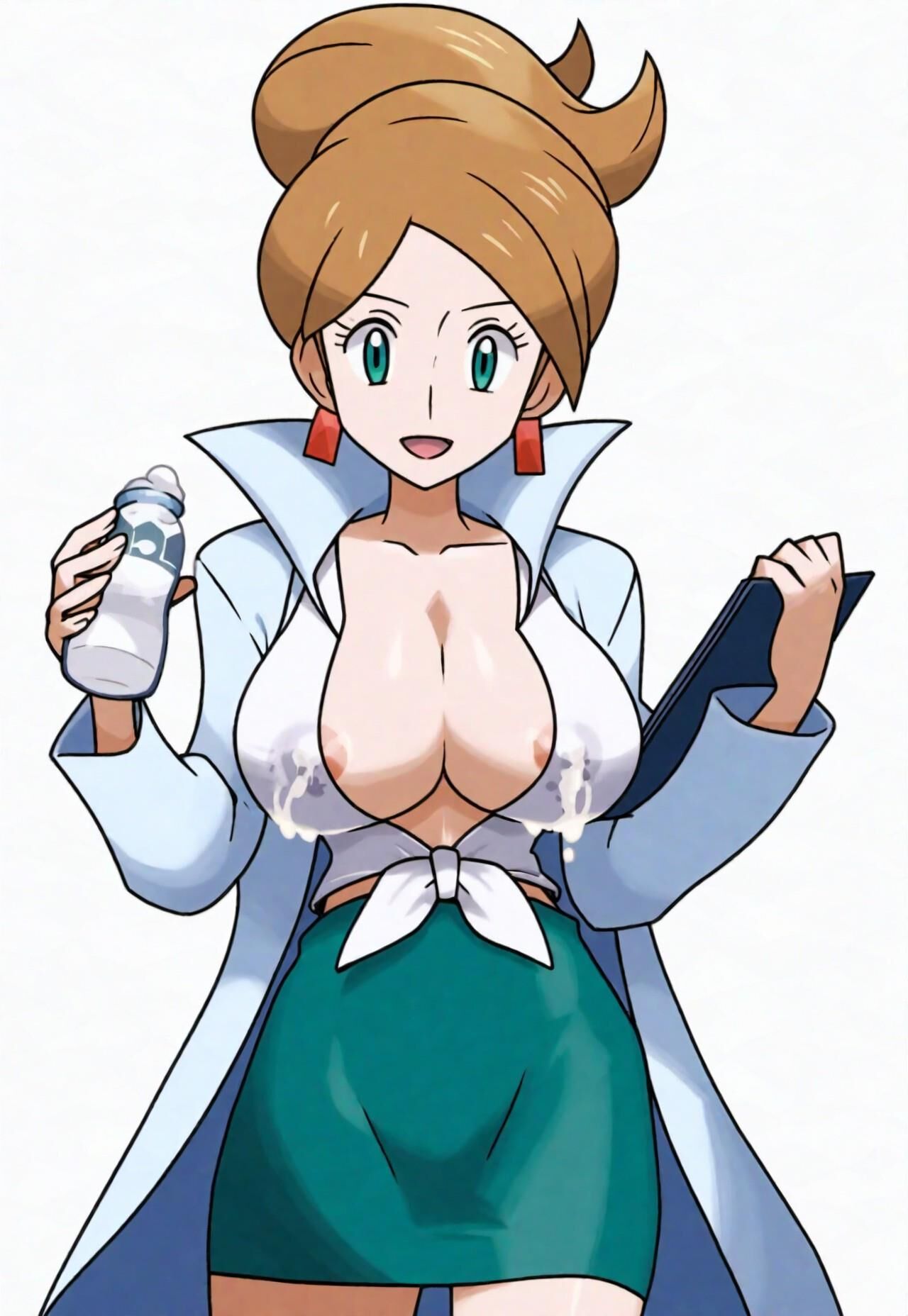 Pokémon professeur aurea genévrier lactation ai généré NAI