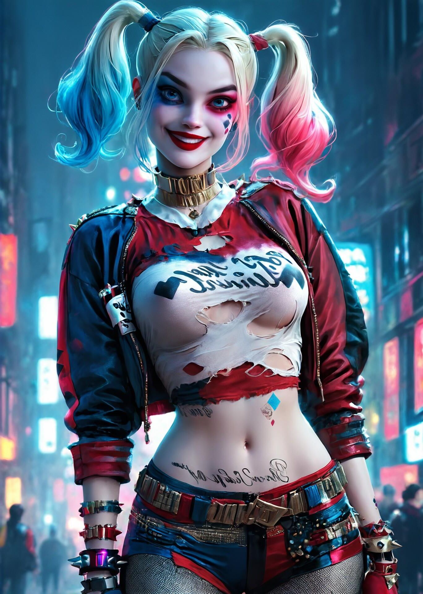 AI KI Harley sexy bébé