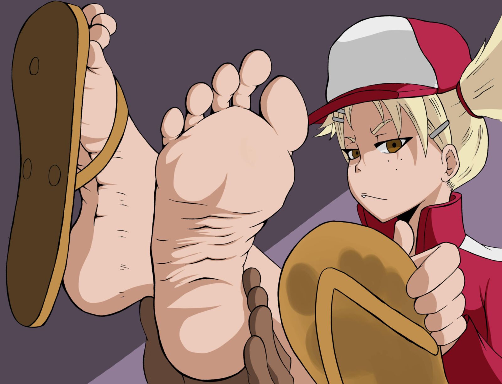 Pieds d'anime sexy