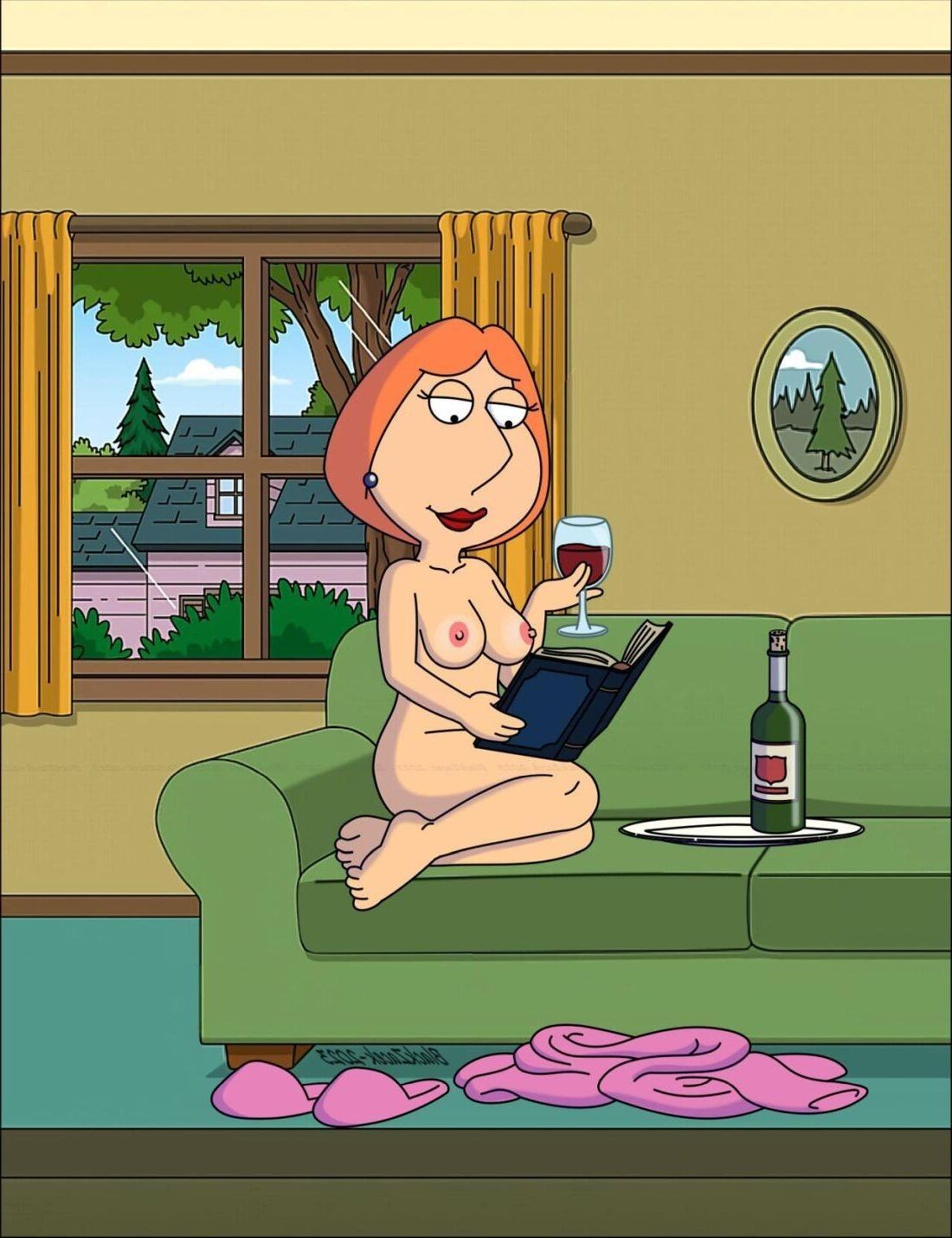 Lois Griffin nackt