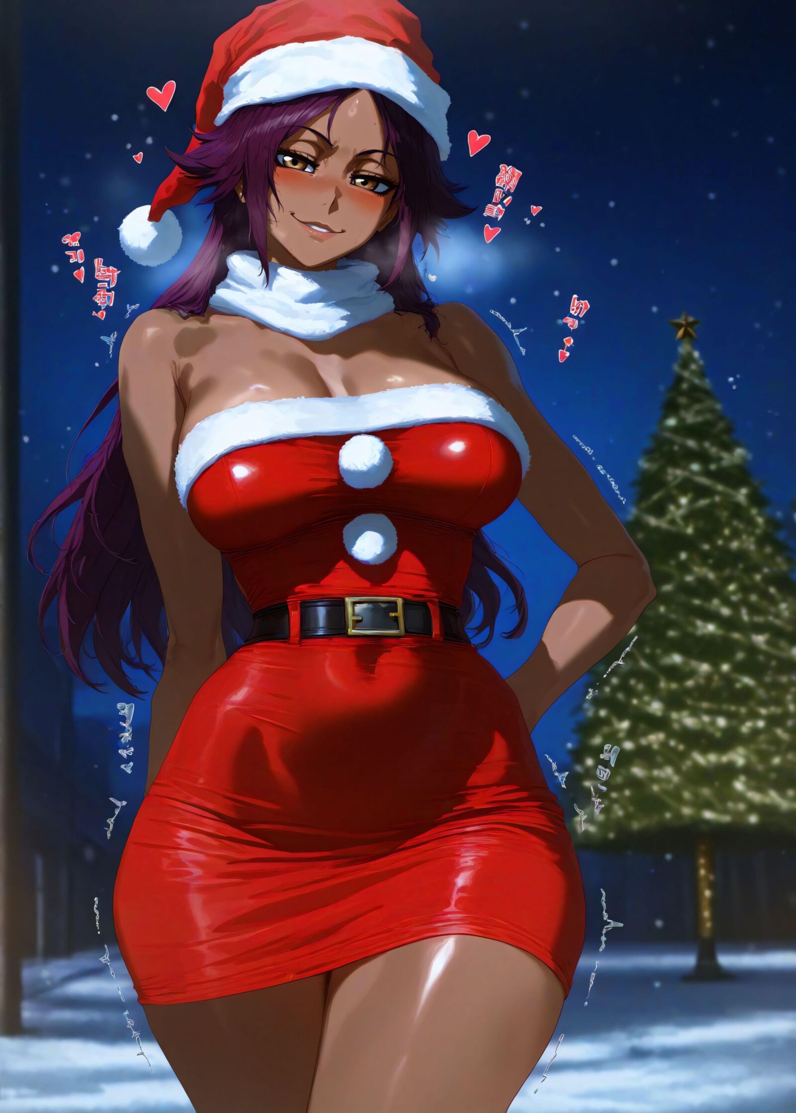 Xmas horny bitch