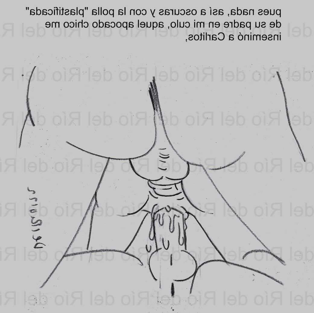 Vários desenhos de del Rio