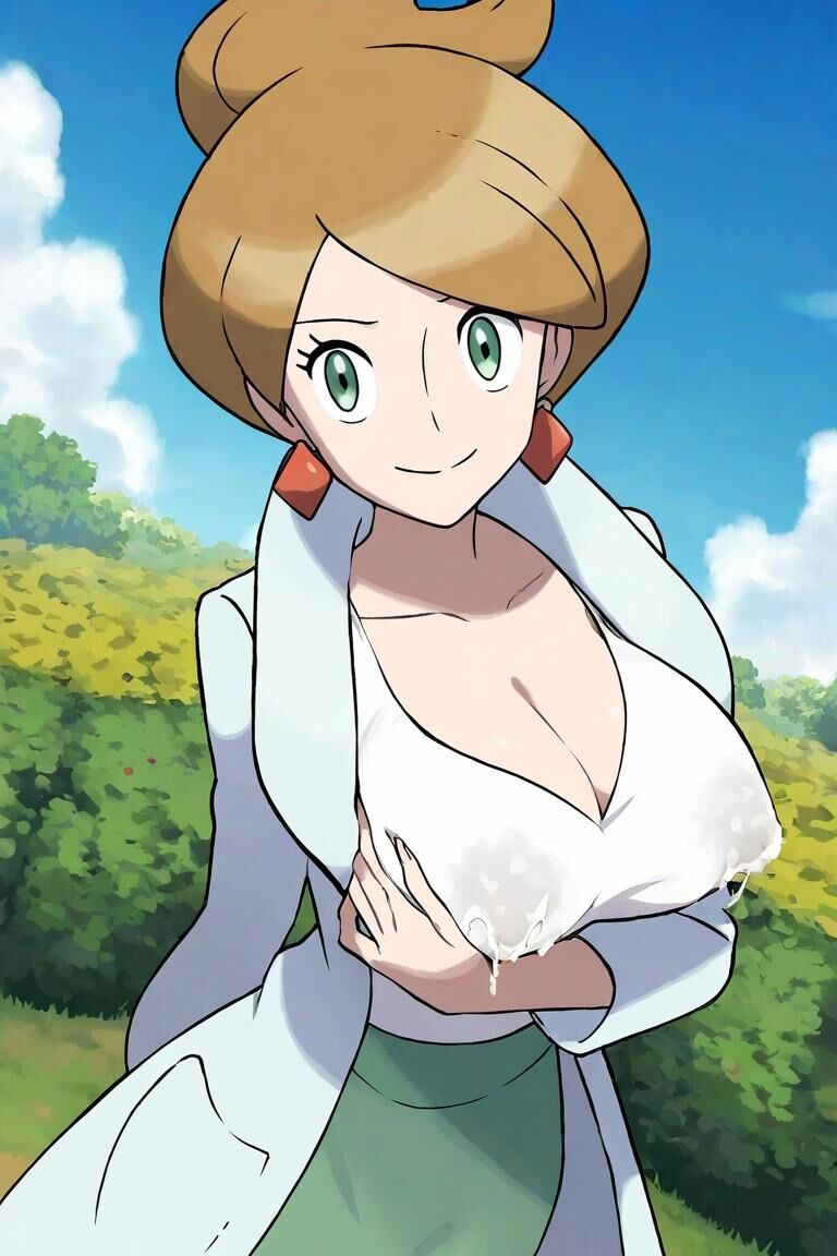 Aurea Wacholder Pokemon Professor Laktation nai xl vollbusig