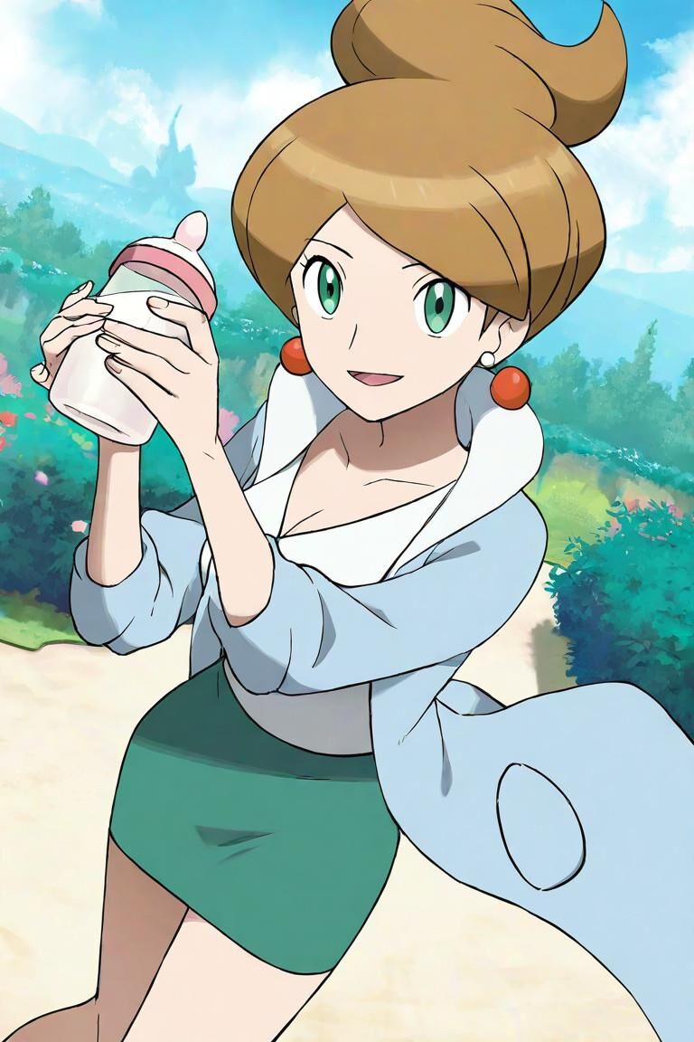 Aurea Wacholder Pokemon Professor Laktation nai xl vollbusig