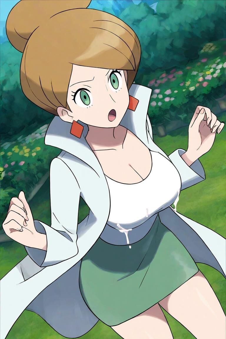 Aurea Wacholder Pokemon Professor Laktation nai xl vollbusig