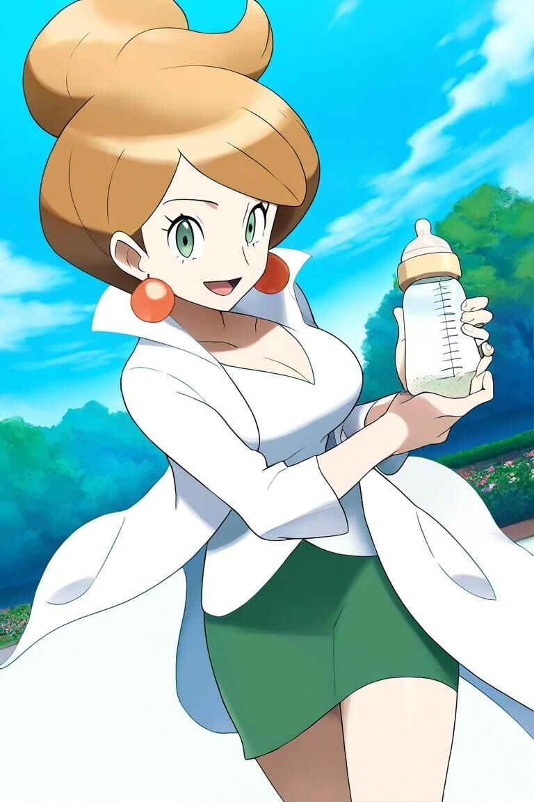 Aurea Wacholder Pokemon Professor Laktation nai xl vollbusig