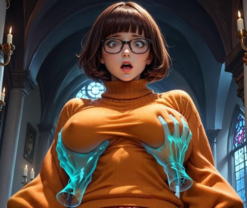 Las aventuras de Velma con los fantasmas.