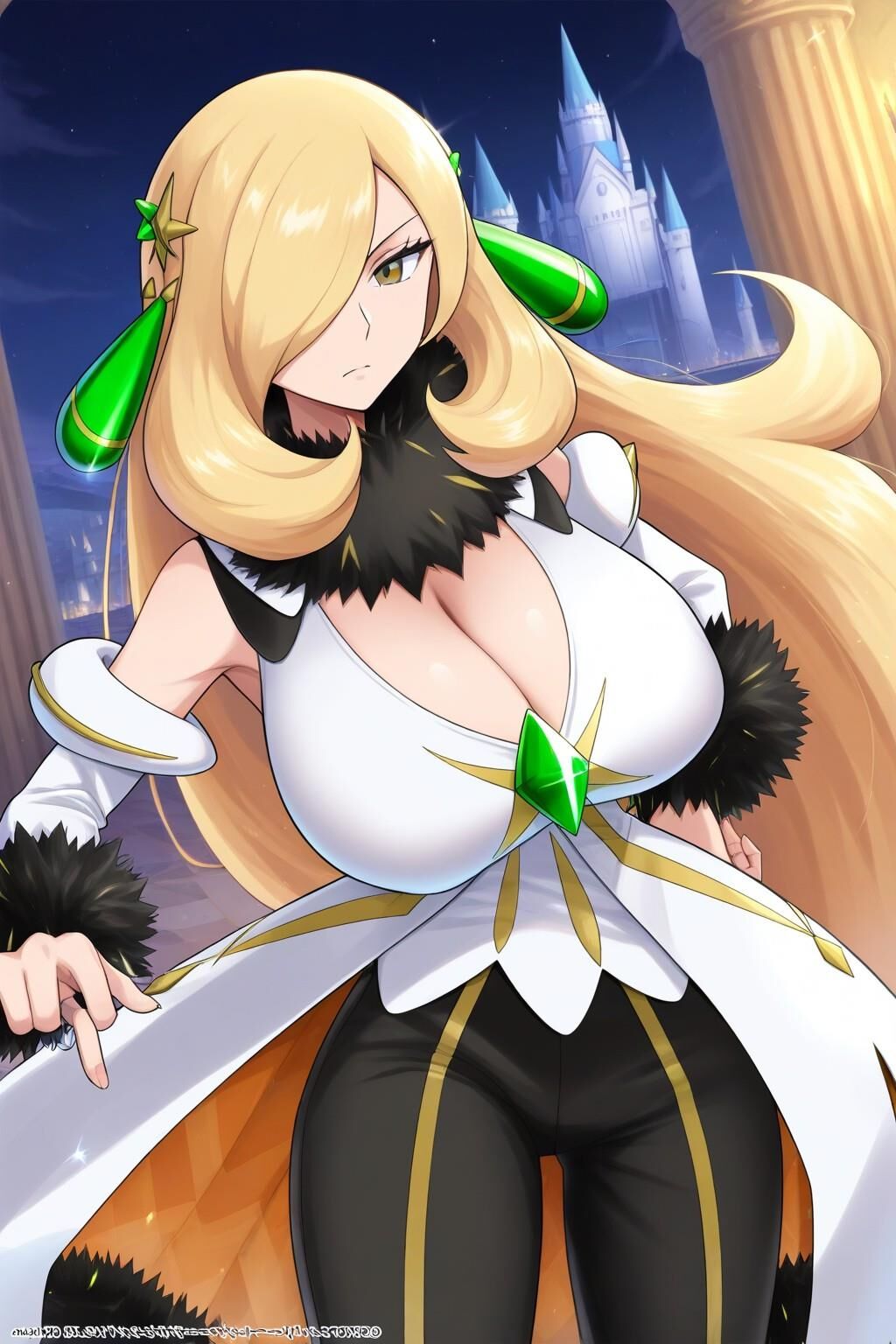 Cynthia arc suit pokemon masters ex lactante ai