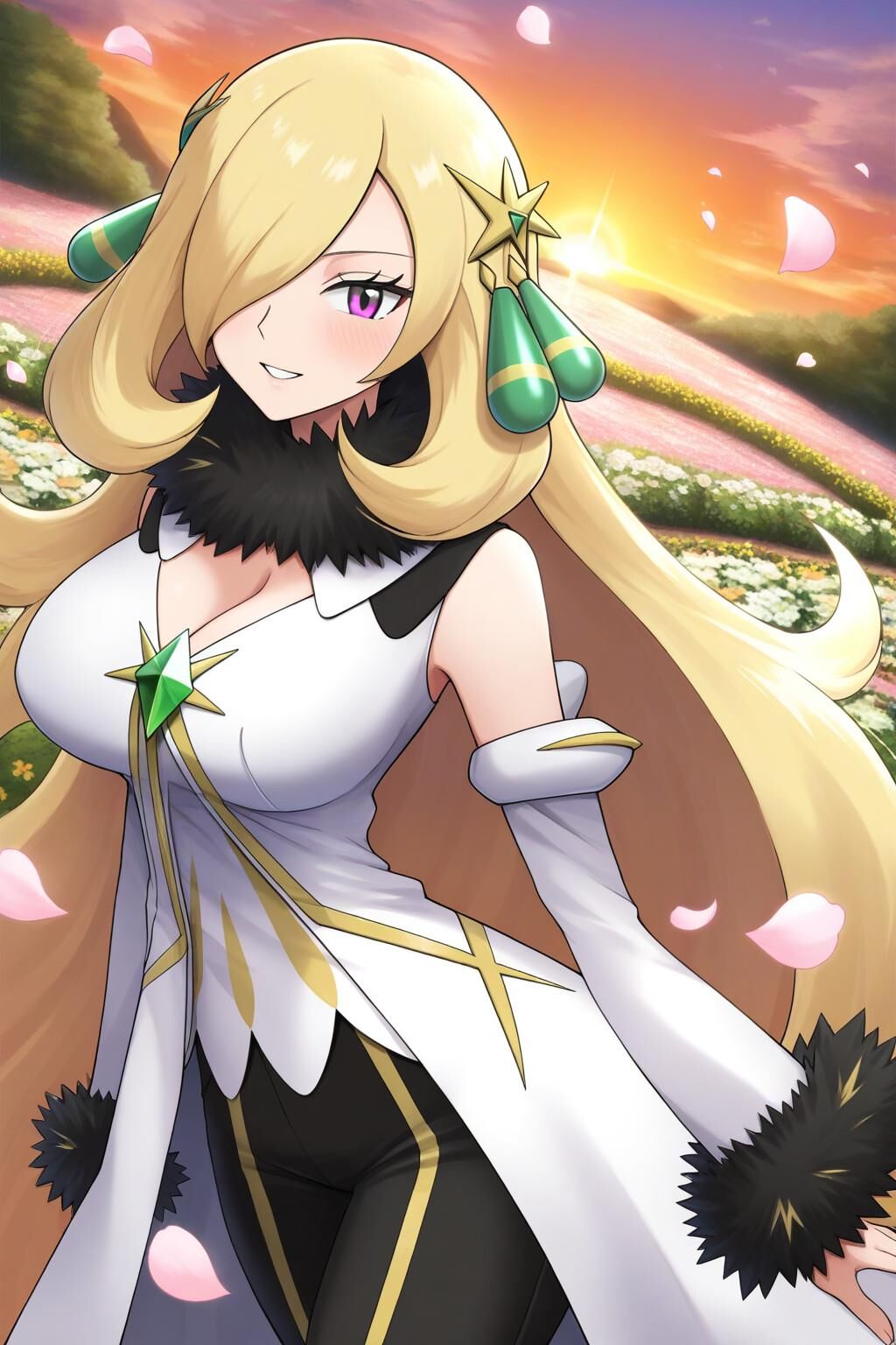 Cynthia arc suit pokemon masters ex lactante ai