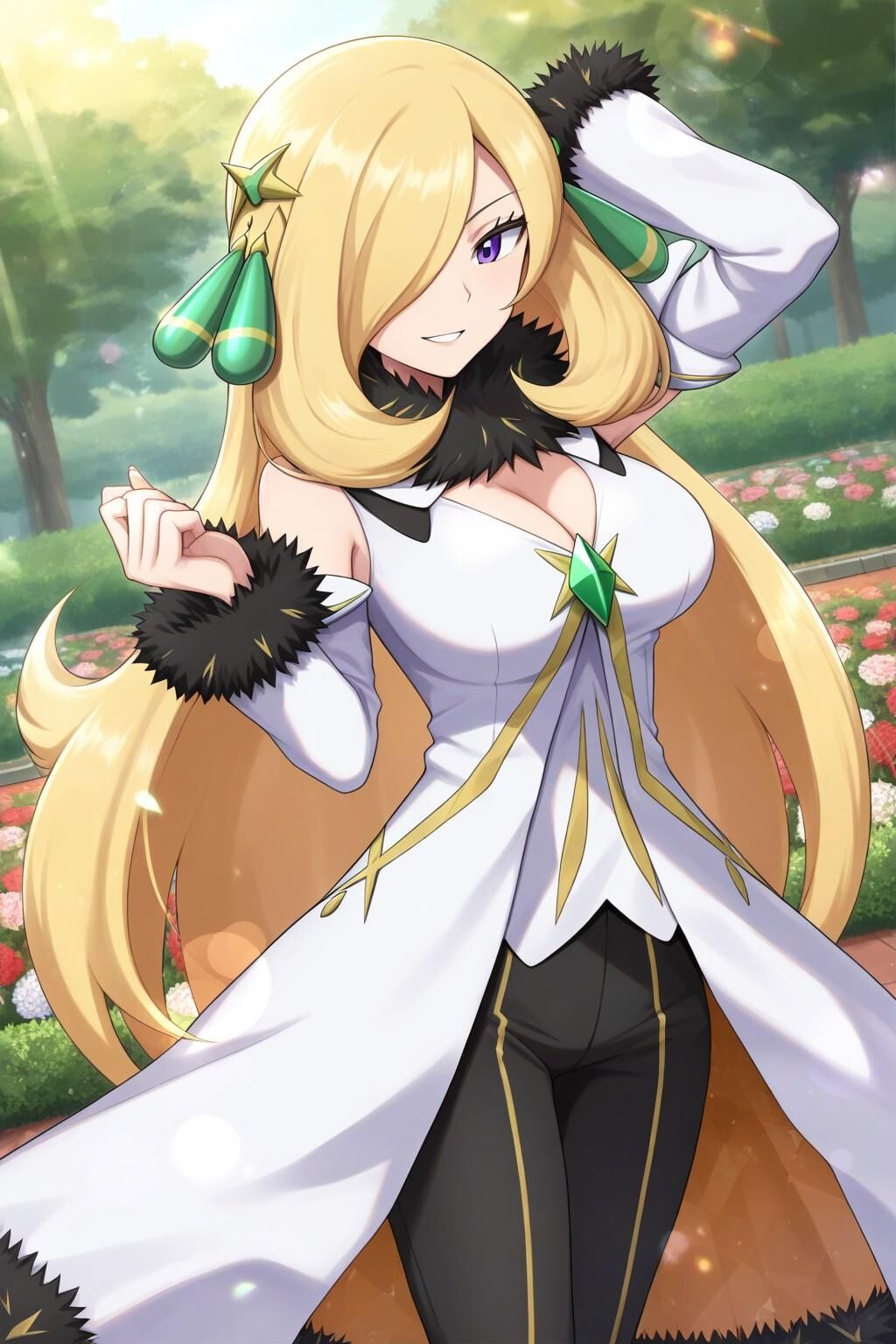 Cynthia arc suit pokemon masters ex lactante ai