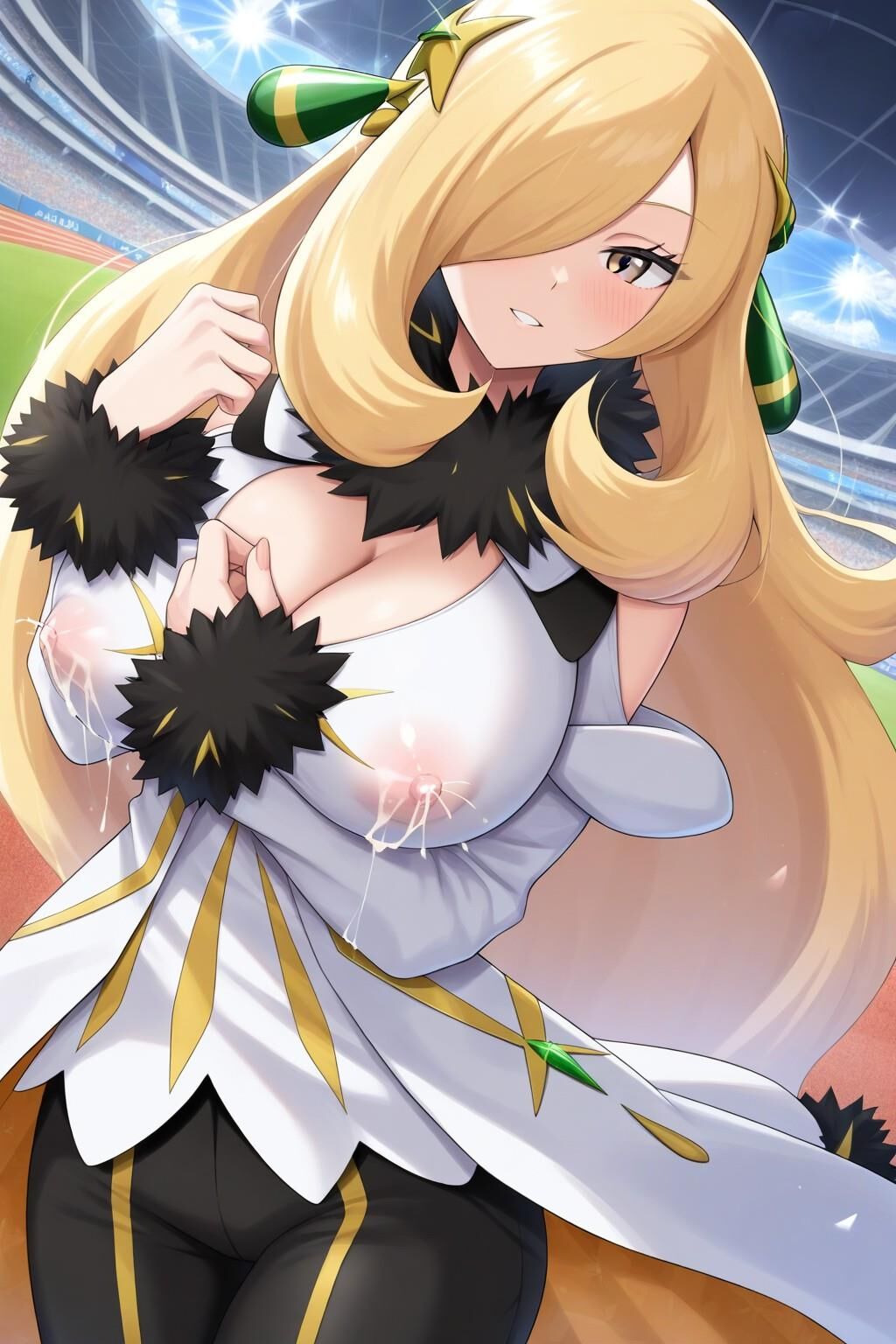 Cynthia arc suit pokemon masters ex lactante ai