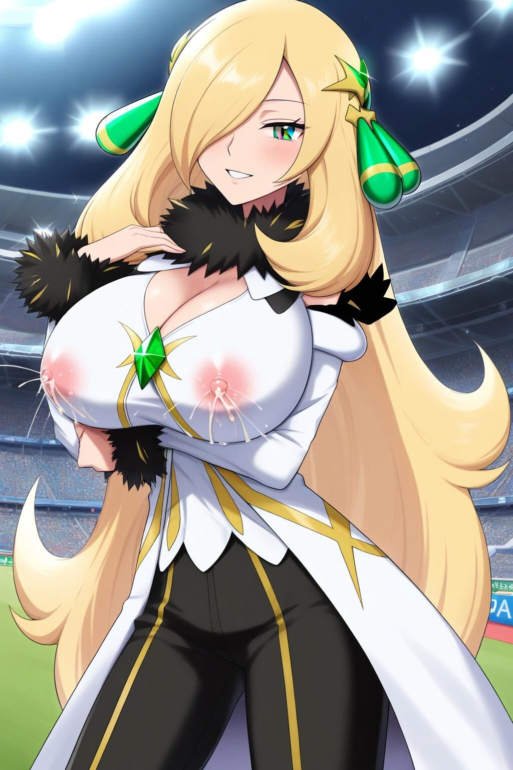 Cynthia arc suit pokemon masters ex lactante ai