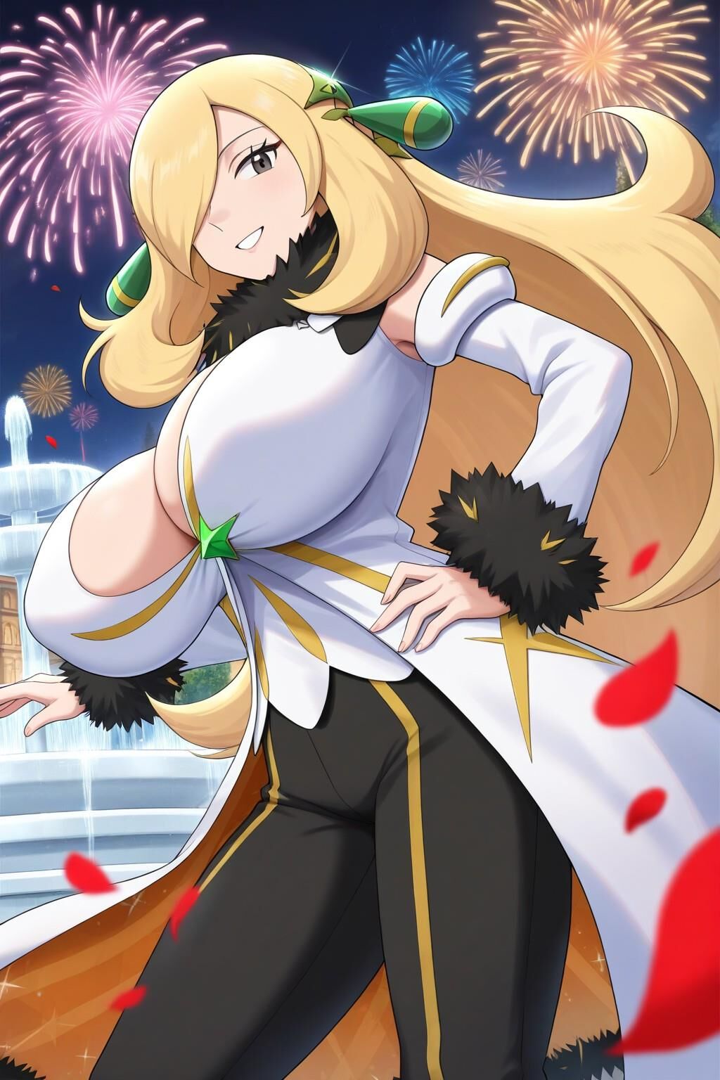 Cynthia arc suit pokemon masters ex lactante ai