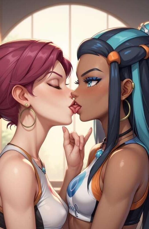 Pokemon NextaとJessie Lesbianのセックス