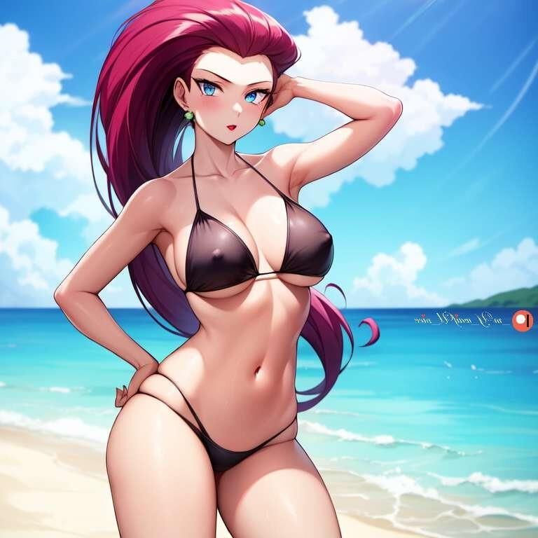 Pokemon Jessie Art Non Nude, mas sexy