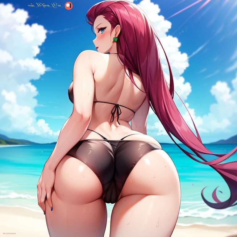 Pokemon Jessie Art Non Nude, mas sexy