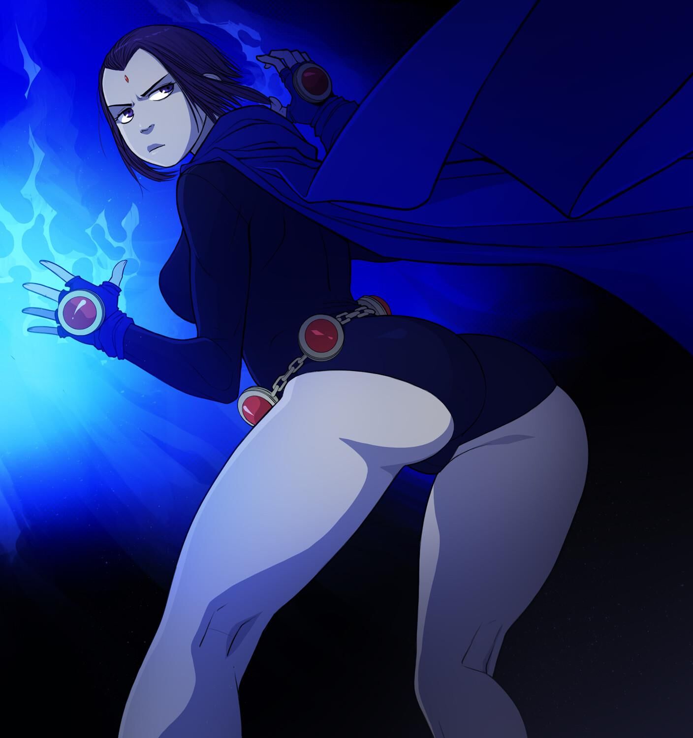 Artista Exmile Raven (DC Teen Titans)