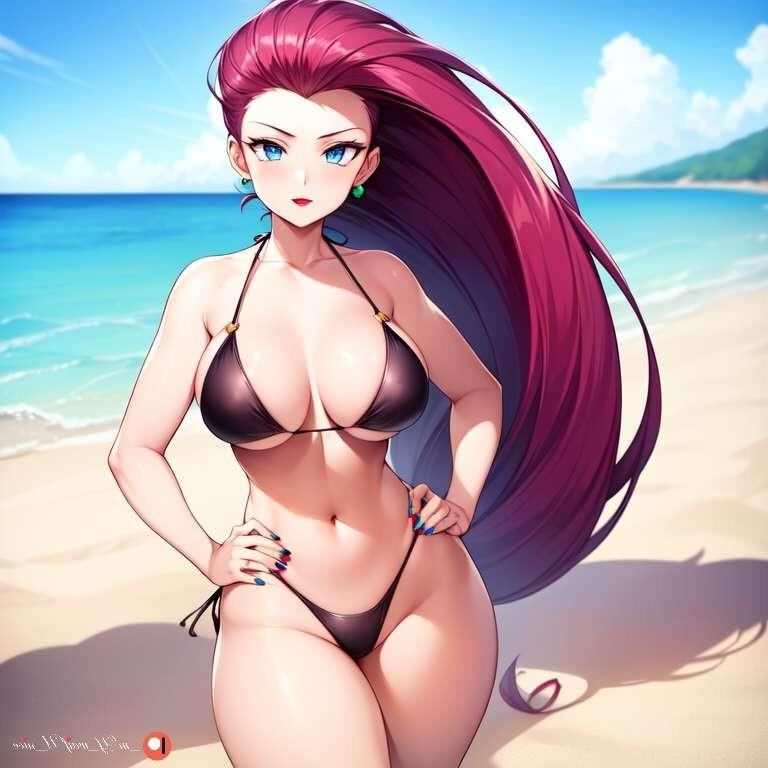 Pokemon Jessie Art Non Nude, mas sexy