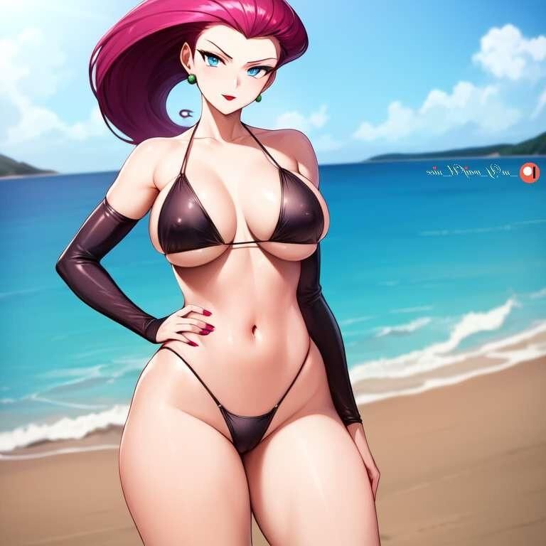 Pokemon Jessie Art Non Nude, mas sexy