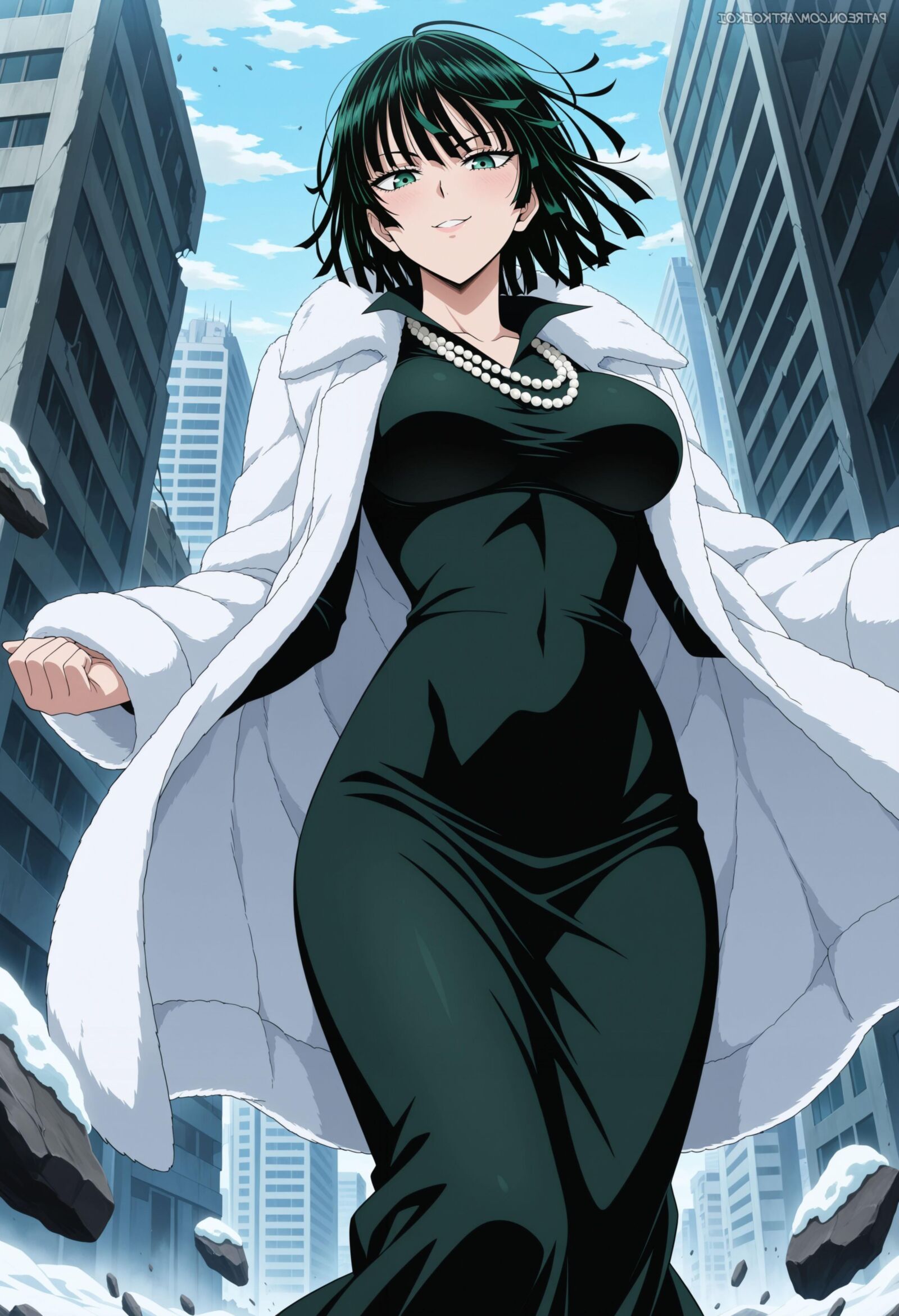 Fubuki One Punch Man par Artkoikoi