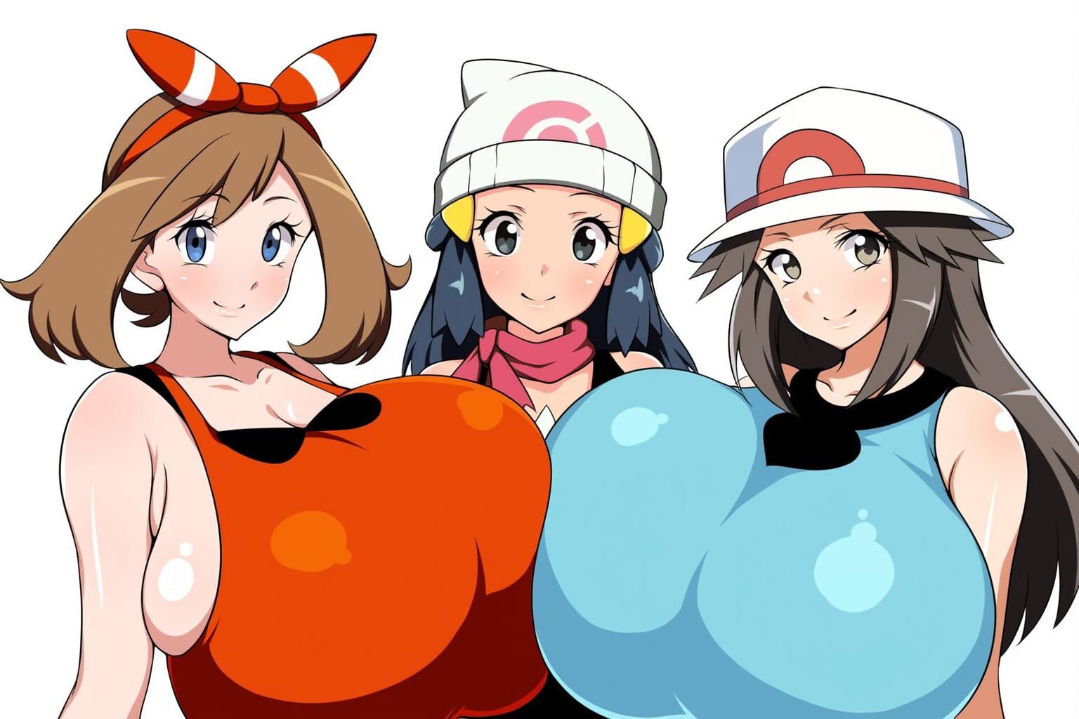 Pokemon waifus kloah style busty trainers ai