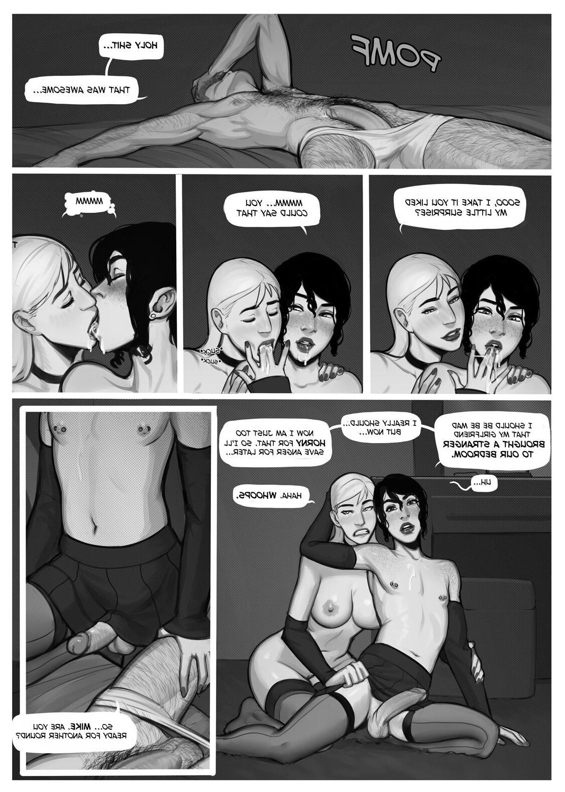 (InCase) Short femboy comic