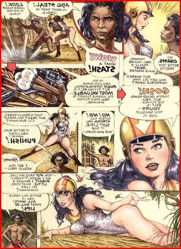 Betty Page Fetish Comic