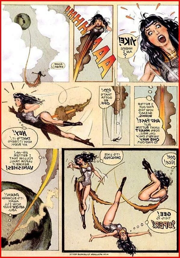 Betty Page Fetish Comic