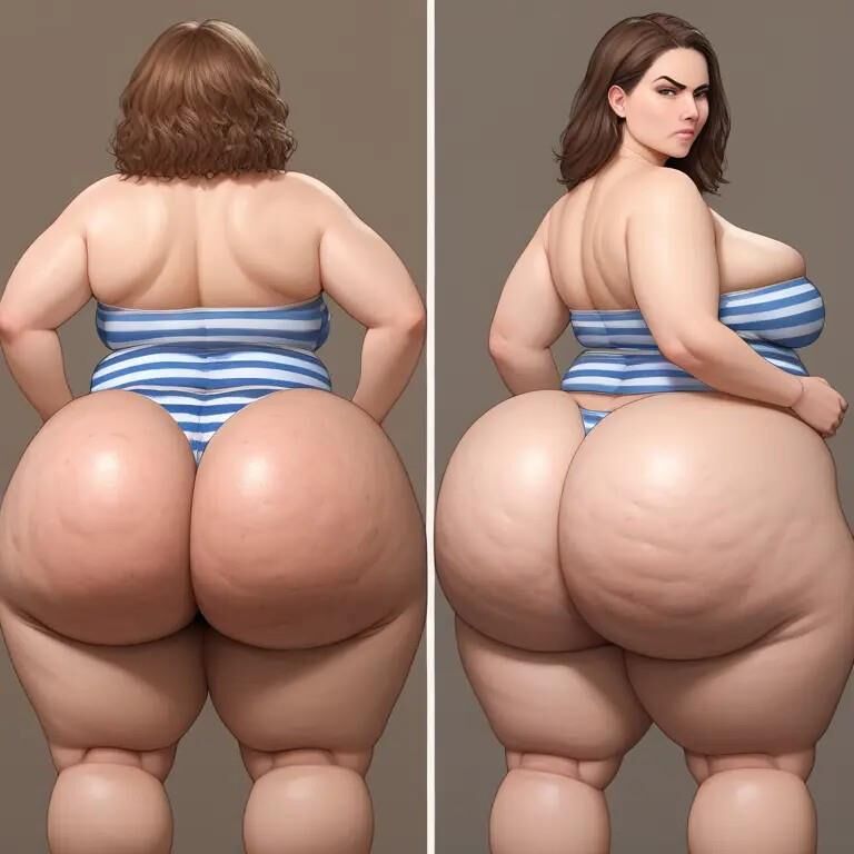 A.i bbw grande bunda e despejo de imbecil peludos