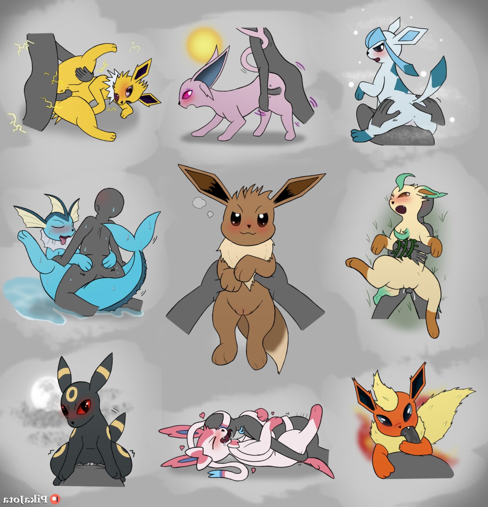 Hentai Pokemon Eeveelution 