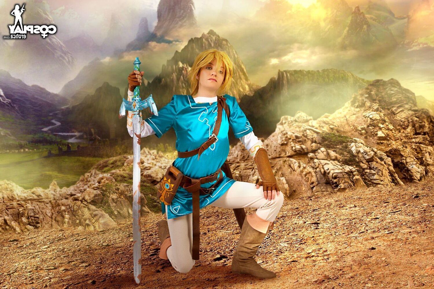 Косплей эротика грудь дикой природы (Zelda Link Nude Cosplay)