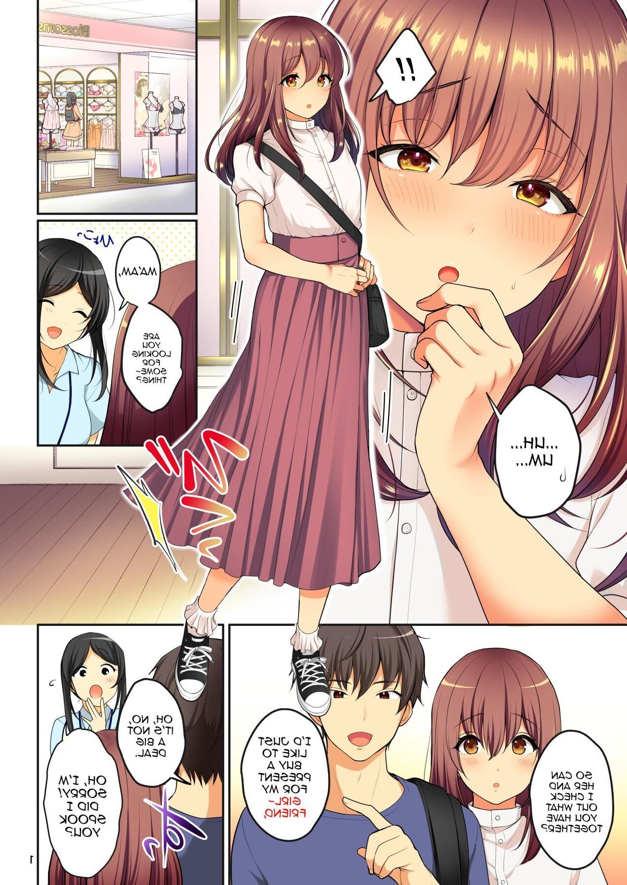 Les seins de Senpai