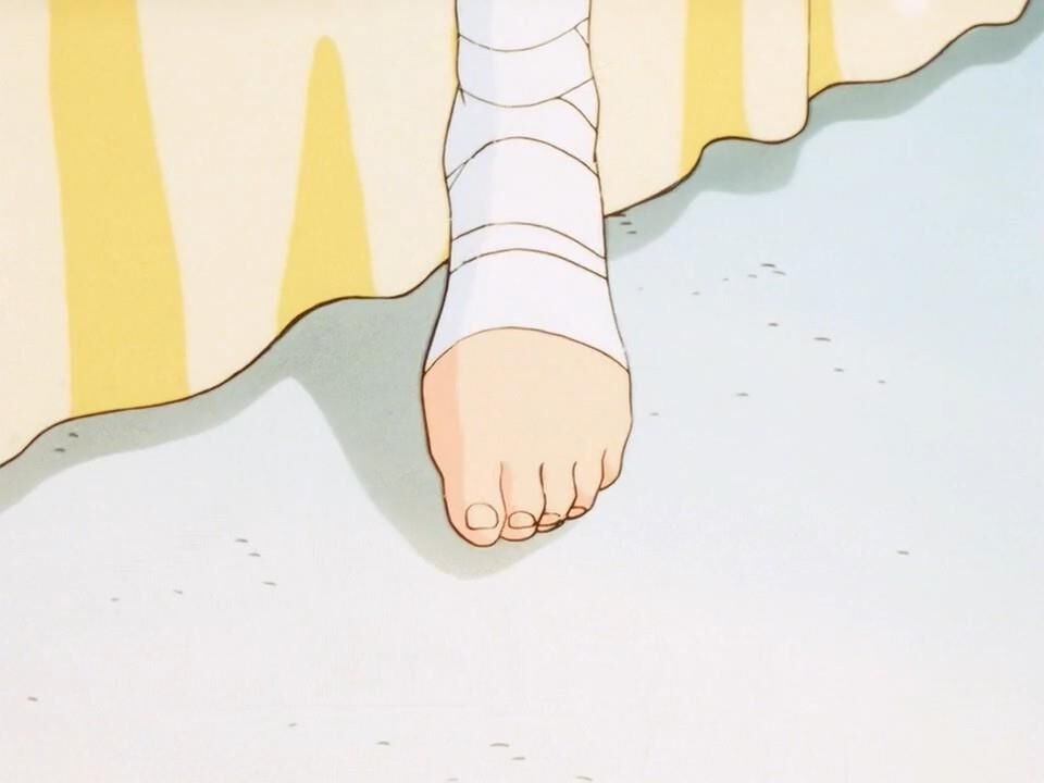 Pieds d'anime ranma / arc rose noire