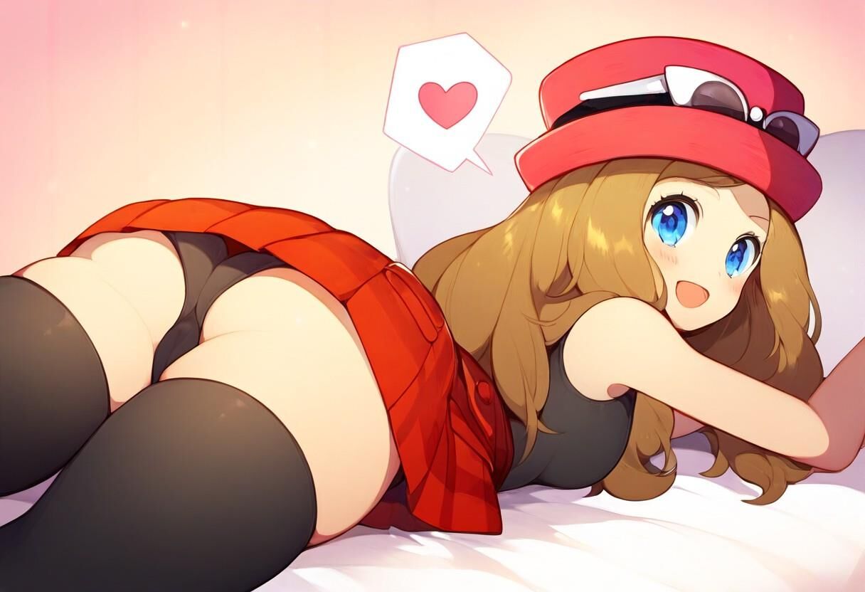 Serena pokemon trainer xy busty kalos waifu ai