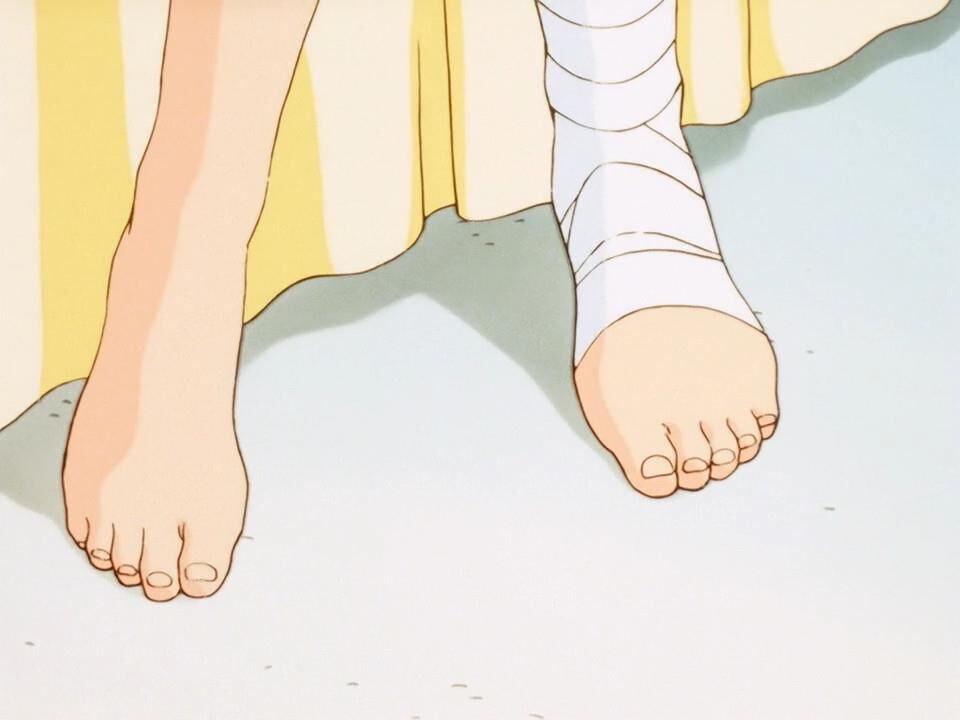 Pieds d'anime ranma / arc rose noire