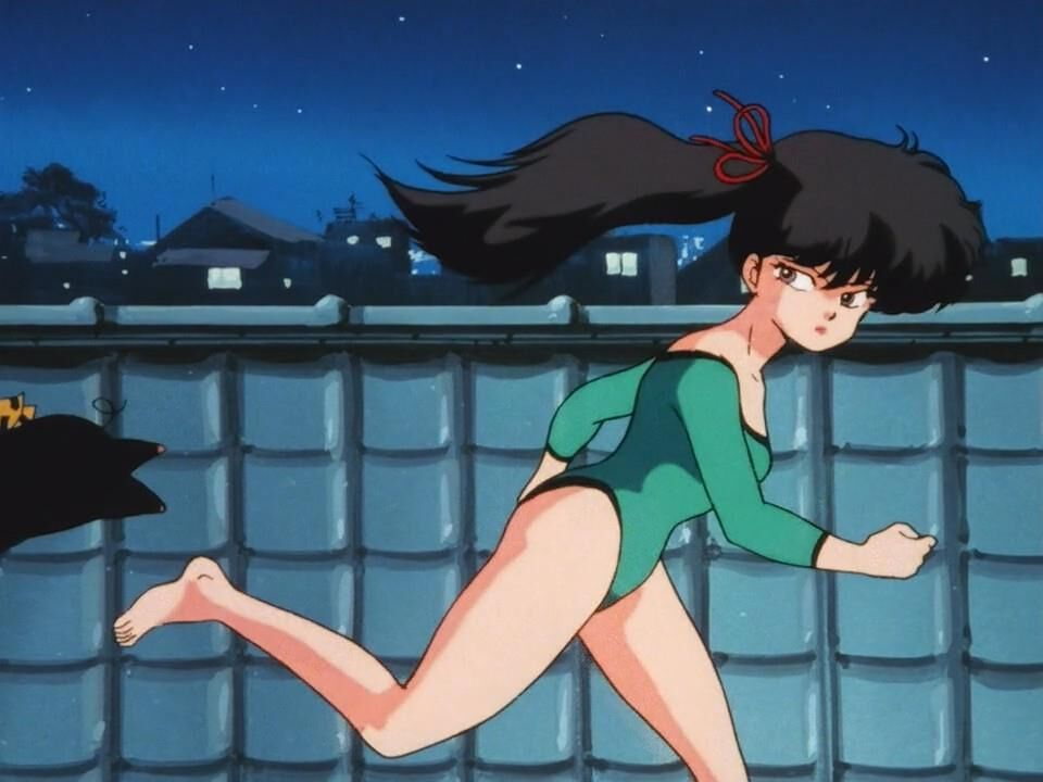 Pieds d'anime ranma / arc rose noire