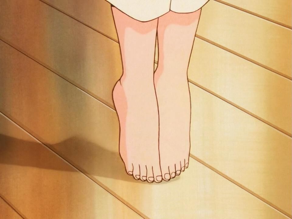 Pieds d'anime ranma / arc rose noire