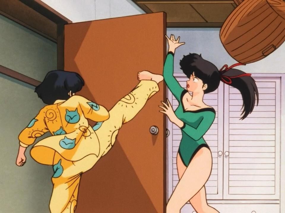 Pieds d'anime ranma / arc rose noire