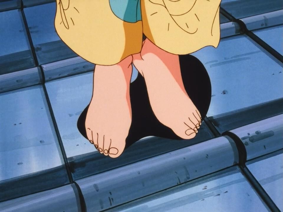 Pieds d'anime ranma / arc rose noire