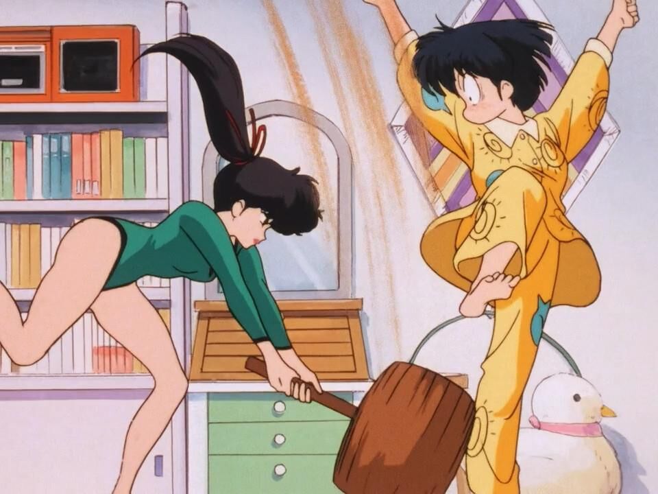 Pieds d'anime ranma / arc rose noire