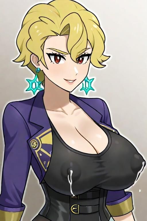 Briar Pokemonlehrer Busty Paldea Professor Laktierende KI