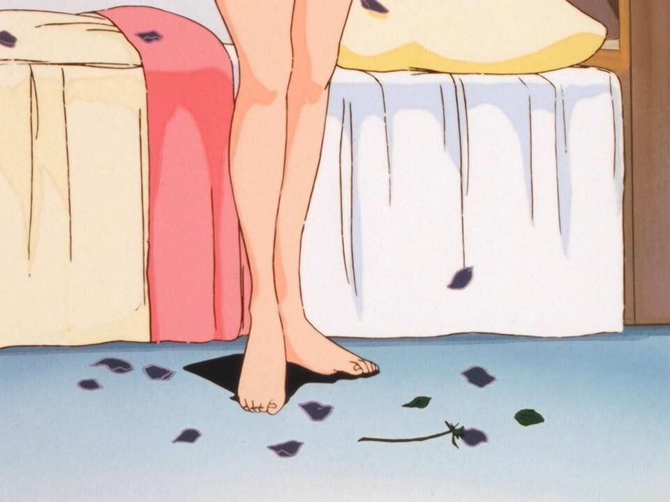 Pieds d'anime ranma / arc rose noire