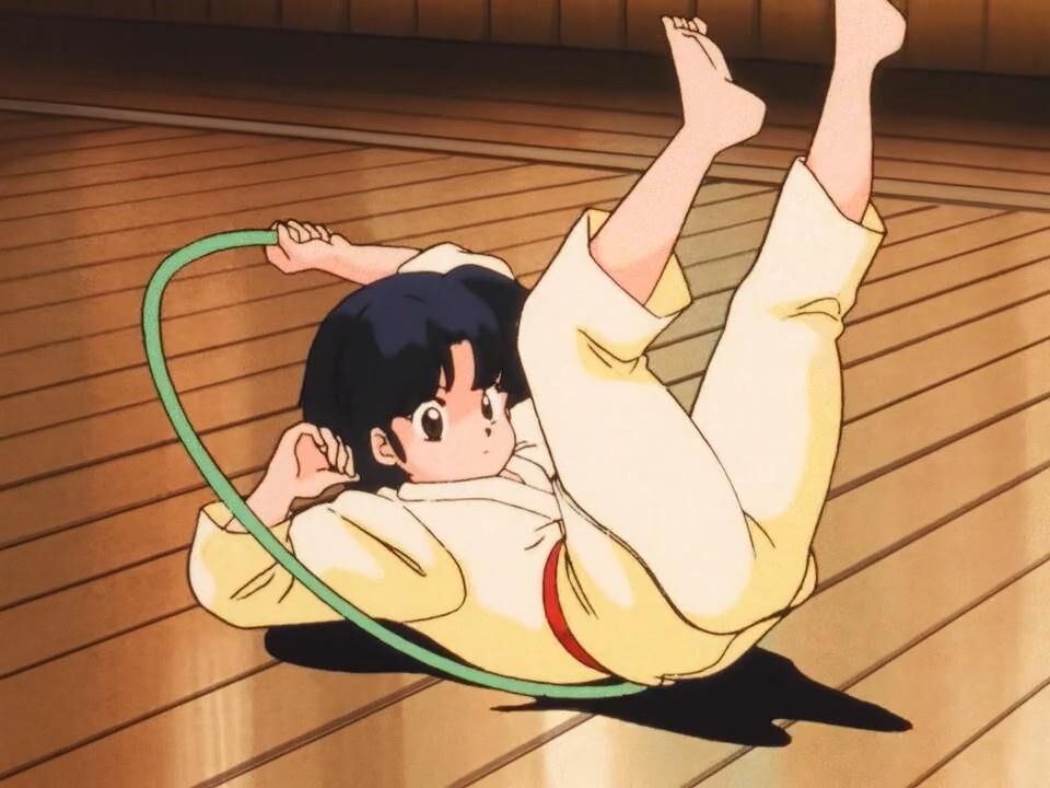 Pieds d'anime ranma / arc rose noire