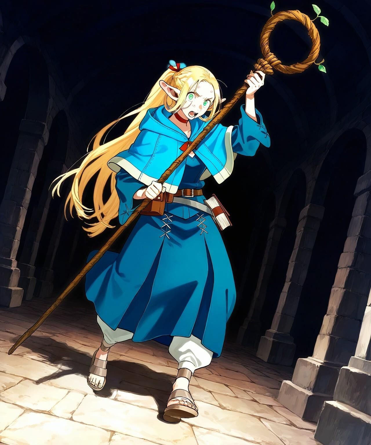 Délicieux dans la défaite de Dungeon Marcille Donato