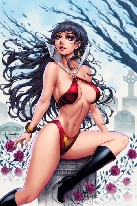 Vampirella (también conocida como Ella Normandía) Dynamite Entertainment