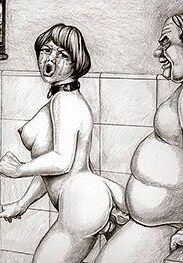 Cartoon BDSM