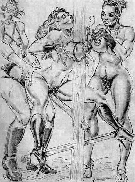 Bondage -Kunstwerke von Stanton