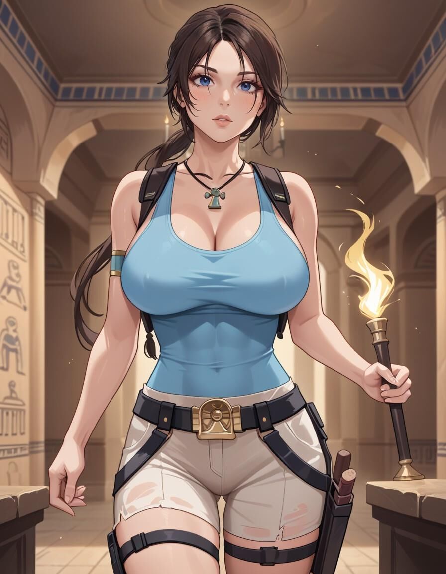 Lara Croft von Monstern gefickt