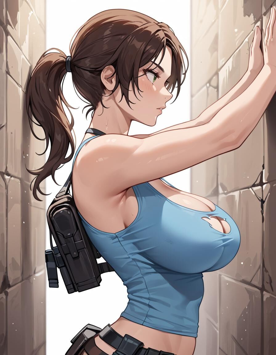 Lara Croft von Monstern gefickt